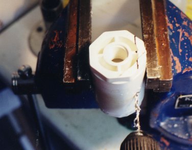 Drilling input hole